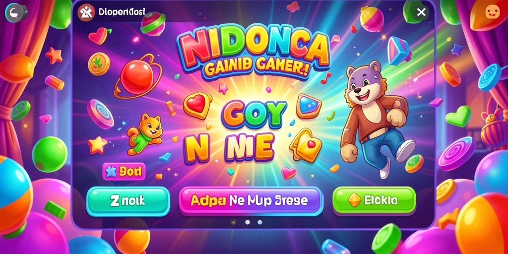 Screenshot memperlihatkan tema slot dengan grafis yang memukau.