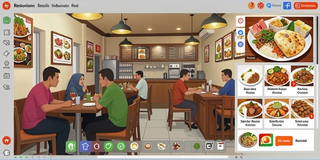 Interface yang mudah digunakan, memudahkan navigasi.