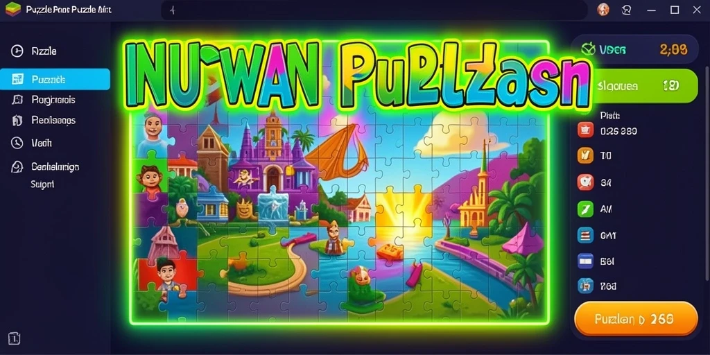 Fitur tantangan harian yang membuat permainan semakin seru.