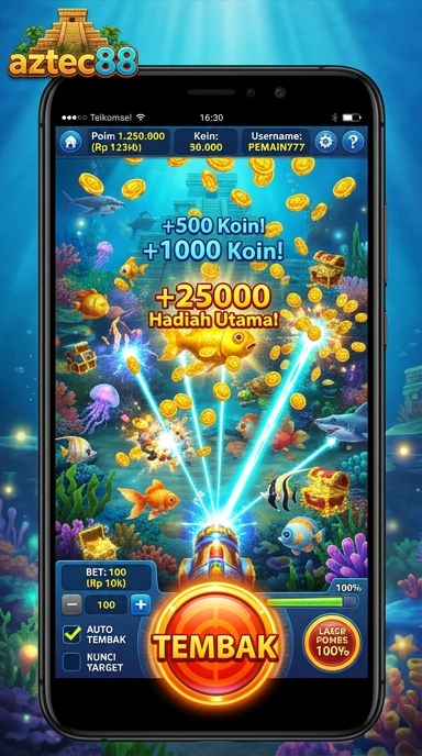 aztec88 — layar beranda